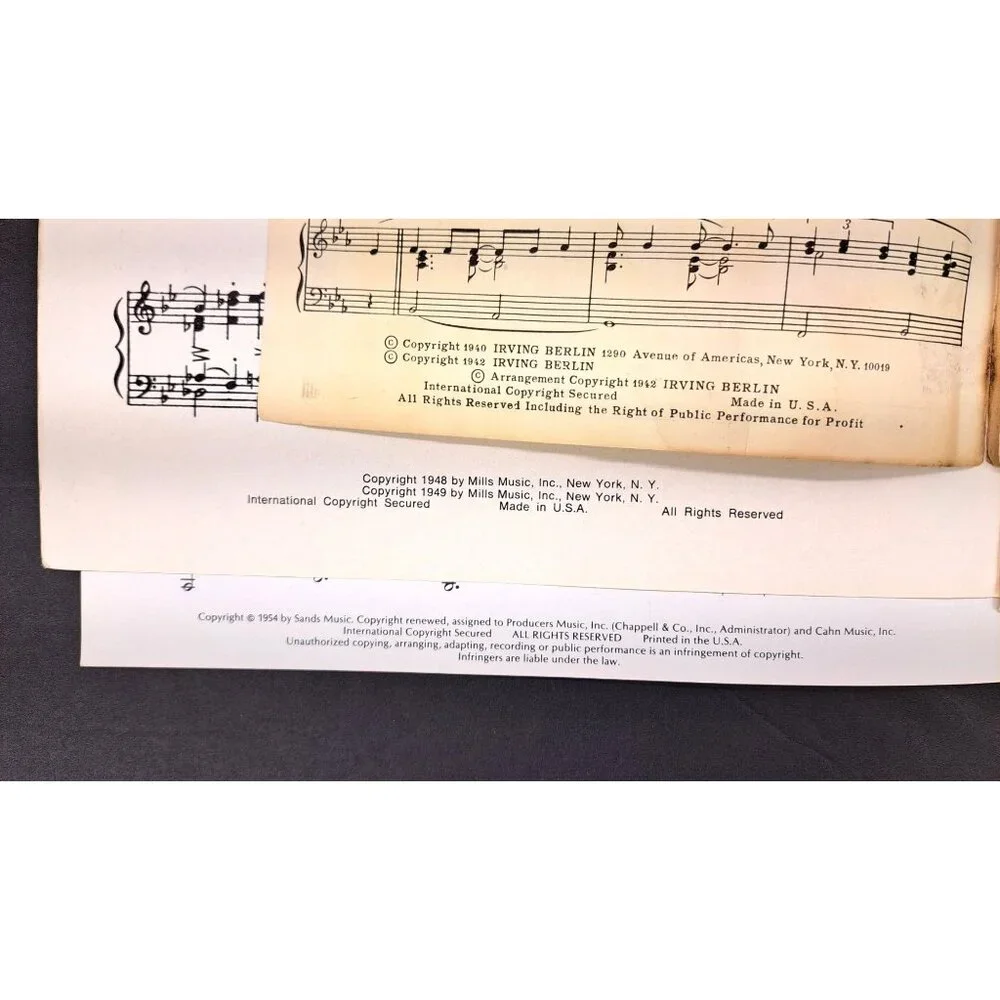 Vintage Christmas Sheet Music Lot Bundle Holiday Rudolph Baroque Silent Night - Picture 8 of 13